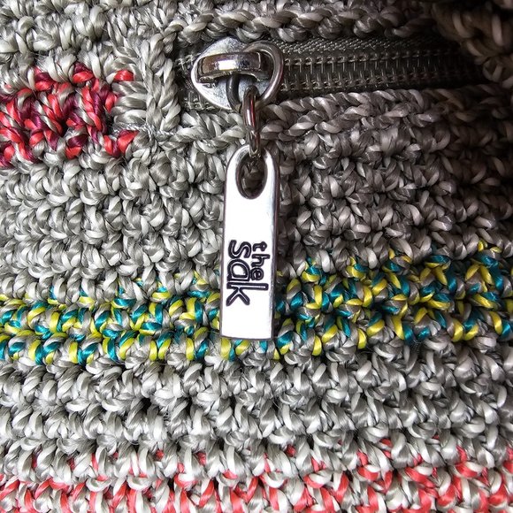 The Sak Gray & Multicolor Stripes Voyager Belle Tote Bag - Picture 3 of 8